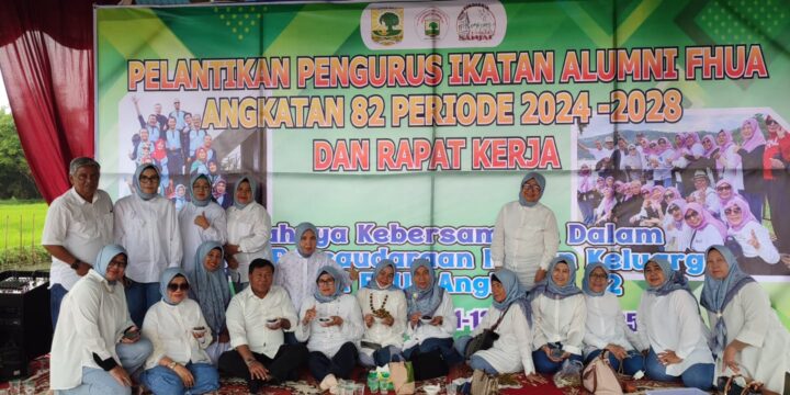 Raker dan Pelantikan Pengurus IKA Alumni FHUA 82